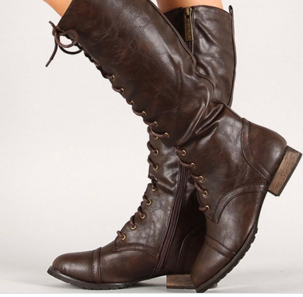 Vintage Saddle Boots - Flawless Damsels