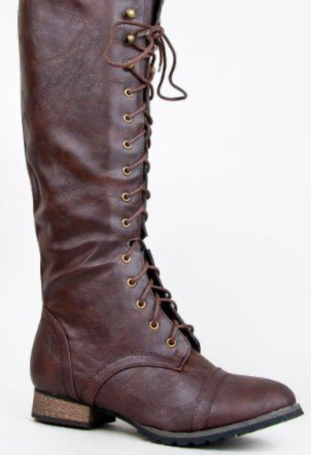 Vintage Saddle Boots - Flawless Damsels