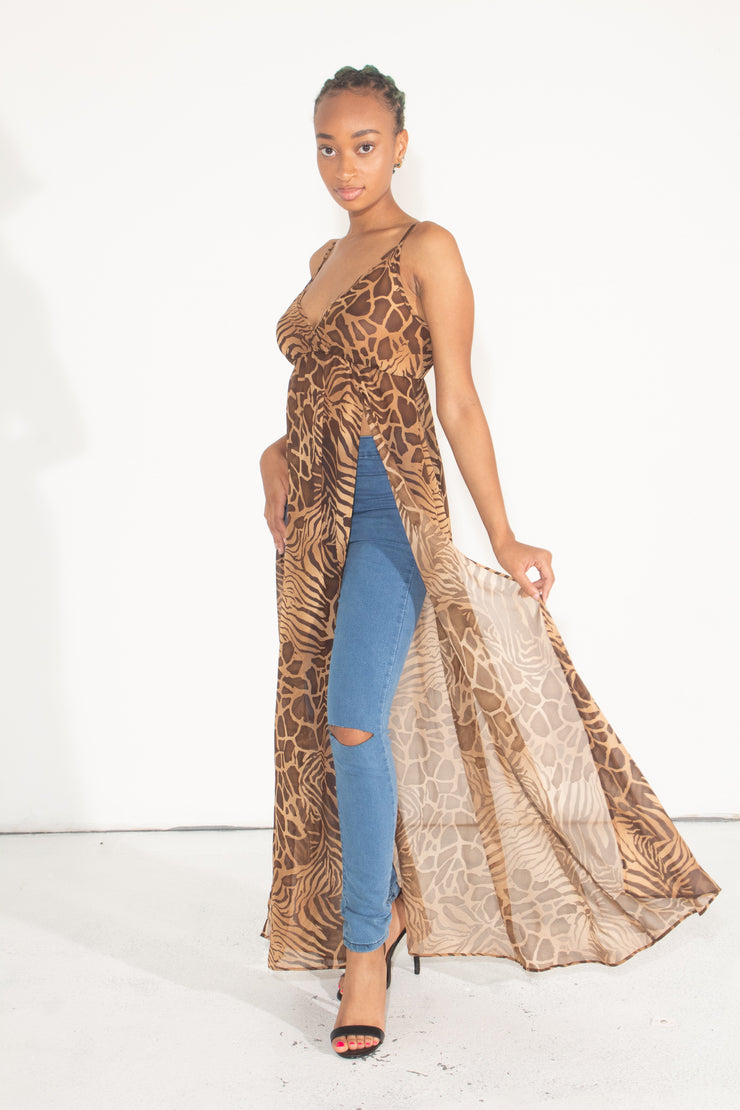 On the Prowl Maxi Top - Flawless Damsels